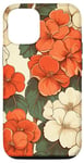 Coque pour iPhone 15 Fleur de bégonia florale vintage