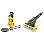 Bundle of Kärcher K 2 Power Control high-pressure washer: Intelligent app support - the practical solution for everyday dirt + Kärcher WB 7 Plus Wash Brush