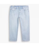 Levi's Womenss Levis Plus 501 90s Jeans in Light Blue Cotton - Size 20 Regular