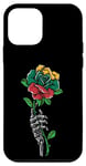 Coque pour iPhone 12 mini Rose de Lituanie avec squelette drapeau lituanien Racines Souvenir