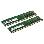 Integral 16GO kit (2x8GO) DDR4 RAM 2400MHz SDRAM Mémoire pour PC de bureau / ordinateur PC4-19200
