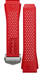 TAG Heuer Strap Connected 45 Rubber Red No Buckle BT6230