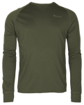 Pinewood Lappland Merino Långarmad T-Shirt Herr Moss Green XL