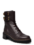 Mallory Ankle Boot Brown See By Chloé