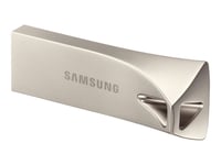 Samsung BAR Plus MUF-128BE3 - Clé USB - 128 Go - USB 3.1 Gen 1 - champagne d'argent