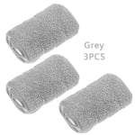 1/3pcs Mop Replacement Pads Heads Cleaning Cloth Grey 3pcs