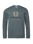 Chevalier Chevalier Logo Sweatshirt Mænd Stormy Blue 2XL.