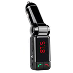 Car MP3 Player, Car MP3 Player Bluetooth Handsfree Call FM Radio Transmitter Dual USB Charger