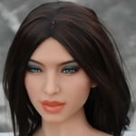 Allure Audrey - Sex Doll Head - M16 Compatible - Tan - Love Doll