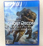 Ghost Recon Breakpoint Playstation 4 PS4 Japanese ver Brand New & Factory sealed