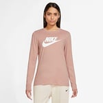 Nike Essential Icon Futura Sweatshirt Rose Whisper/White M