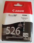 Canon CLI-526 Black Ink Cartridge PIXMA Genuine/Original