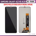 For Samsung Galaxy A13 4G A135 No Frame LCD Service Pack Touch Screen Digitizer