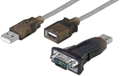 USB 2.0 til seriel RS232 adapter - 1.5 m
