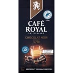 Café capsules Compatibles Nespresso chocolat noir intensité n°4