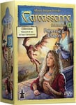 Asmodee - CARC05 - Jeu de stratégie - Extension 3 - Princesse et Dragon pour Carcassonne