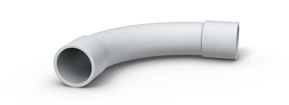 PM-Flex Rörböj LSZH halogenfri vit (40mm)