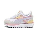 PUMA Femme Cruise Rider Pivoine AC Inf Basket, Peach Smoothie White Spring Lavande, 42.5 EU