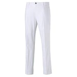 PUMA Pantalon Jackpot 2019 pour Homme., Homme, Pantalon, 578181, Blanc Brillant, 28W / 32L