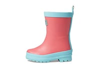 Hatley Boy's Unisex Kids Classic Wellington Rain Boots, Matte Bubblegum, 4 UK Child