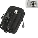 For Canon IXUS 185 Belt bag big outdoor protection Holster case sleeve bag digic