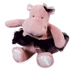 Histoire d'Ours - Peluche Hippopotame - Hippo Tutu - Rose - 22 Cm - Peluche Douce et Mignonne pour les Calins - Idée Cadeau de Naissance et Anniversaire pour Fille - L'HIPPO - HO3172