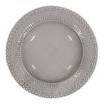 PotteryJo - DAISY serveringsfat 35 cm soft grey