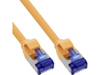 Inline 74933Y, 0,3 M, Cat6a, S/Ftp (S-Stp), Rj-45, Rj-45, Gul