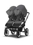 Bugaboo Donkey 5 Twin Extension Complete Pushchair (Grey Melange)