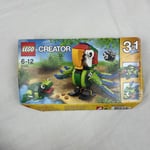 LEGO CREATOR: Rainforest Animals (31031) New But Damaged Box