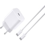 Laddare + kabelpaket för Google Pixel 8a Snabbladdare Ultrakraftig och snabb NY GENERATION 3A med USB-C-KABEL