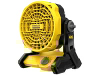 Stanley Fatmax Sfmce001b-Xj, Industriell, Multimonterad Fläkt, Svart, Gul, 17,8 Cm, Batteri, Litium-Ion (Li-Ion), 4 Mah