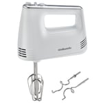 Cookworks Electric Hand Mixer with Storage - White