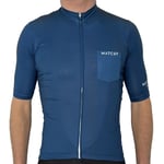 MATCHY CYCLING Maillot Pure Bleu L 2021 - *prix inclut code COCORICO