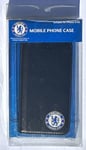 Official Chelsea Football FC Wallet Folio Flip Black Case for iPhone 5 5S NEW
