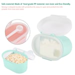 Portable Milk Powder Sealing Storage Box Microweave Freezer Safe (Green) DTS UK