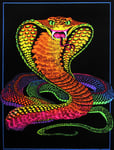 5D Diamond Painting for Adults and Kids Rhinestone Embroidery Full Drill Cross Stitch Arts Craft DIYHome Room Decoration - Cobra 16x20 inch Frameless