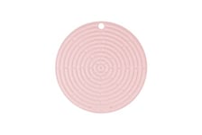 Le Creuset Manique/Dessous de Plat, Silicone, Rond, ⌀ 20 cm, Rose Poudré, 93000230231200