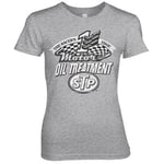 STP Oil Treatment Distressed Girly Tee, T-Shirt