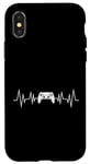 iPhone X/XS Cool Vintage Gamer Heartbeat Controller Gaming Case
