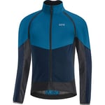 GORE WEAR Men's Cycling Jacket Phantom, GORE-TEX INFINIUM, M, Sphere Blue/Orbit Blue