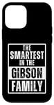 iPhone 12 mini Smartest in the Gibson Family Name Case