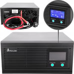 Extralink Piorun 3000VA/2100W ersättning för Volt Sinus Pro | Inverter | Ren sinus, batterispänning 24VDC, inga kablar ingår