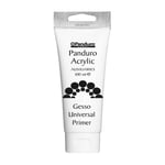 Panduro Acrylic medium gesso, 100 ml täckande vit grundfärg