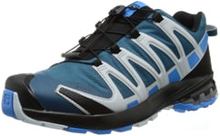 SALOMON Men's Xa Pro 3D V8 GTX Trail Running Shoe, Legion Blue/Blithe/Pearl Blue, 8 UK