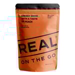 Real Turmat Energi Drink On The Go OneSize, Peach OneSize unisex