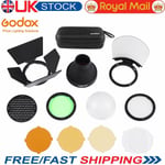 Godox AK-R1 Accessories Kit Honeycomb Snoot Diffuser Filters For AD200 H200R UK