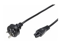 Microconnect - Strömkabel - Iec 60320 C5 Till Saa As 3112 (Hane) - 1.8 M - Svart - Australien