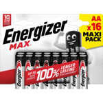 Energizer Max AA / E91 Batterier (16 stk Blister)