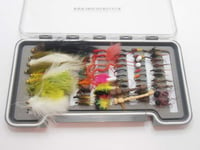 Still water Trout Flies, 60 Boxed Flies Ultimate Collection for Fly Fishing NBX5